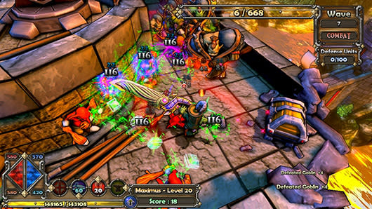 Psa Dungeon Defenders Is Free On Xbox Live Engadget