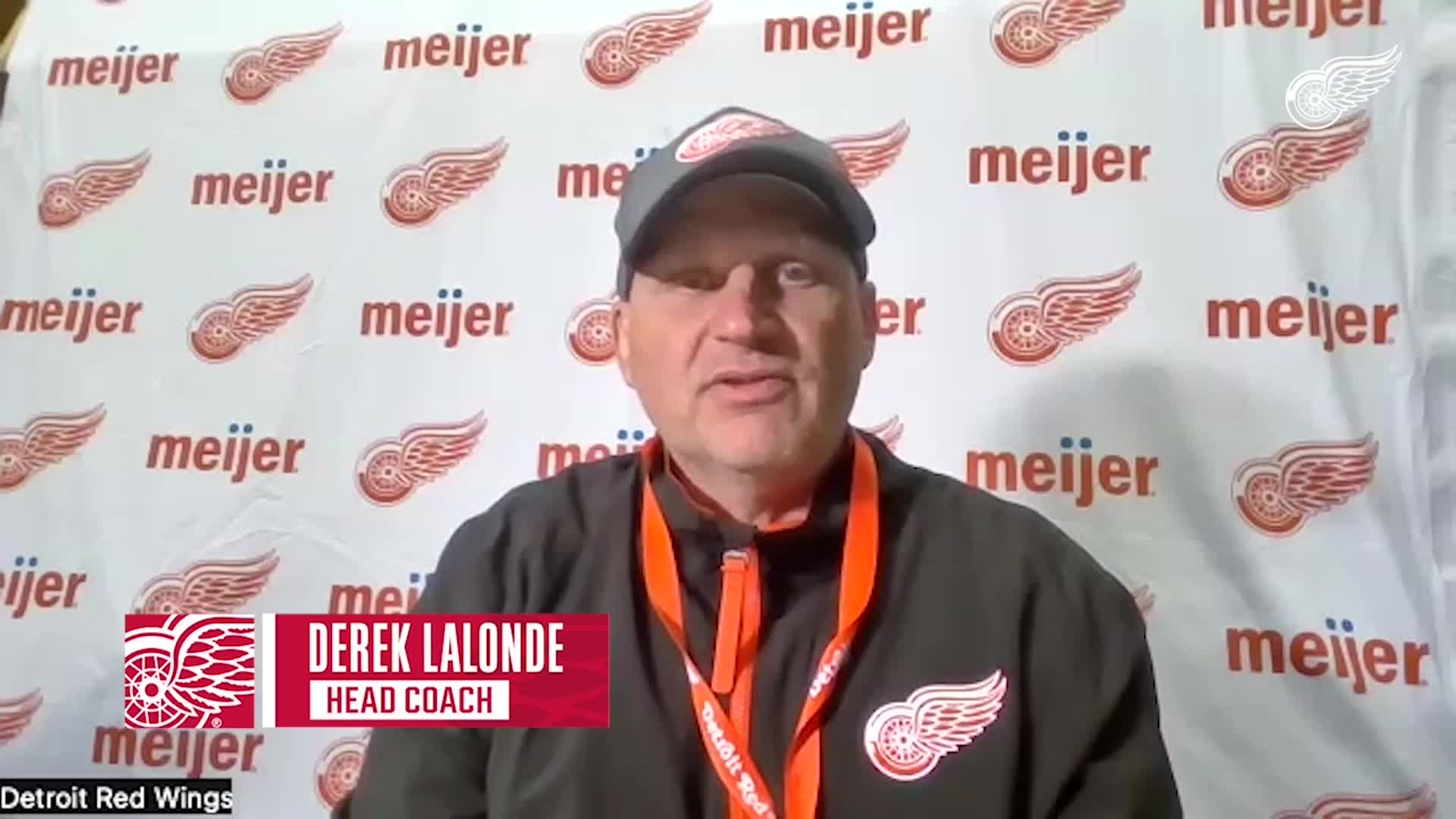 As Red Wings open preseason, Derek Lalonde says 'everyone is