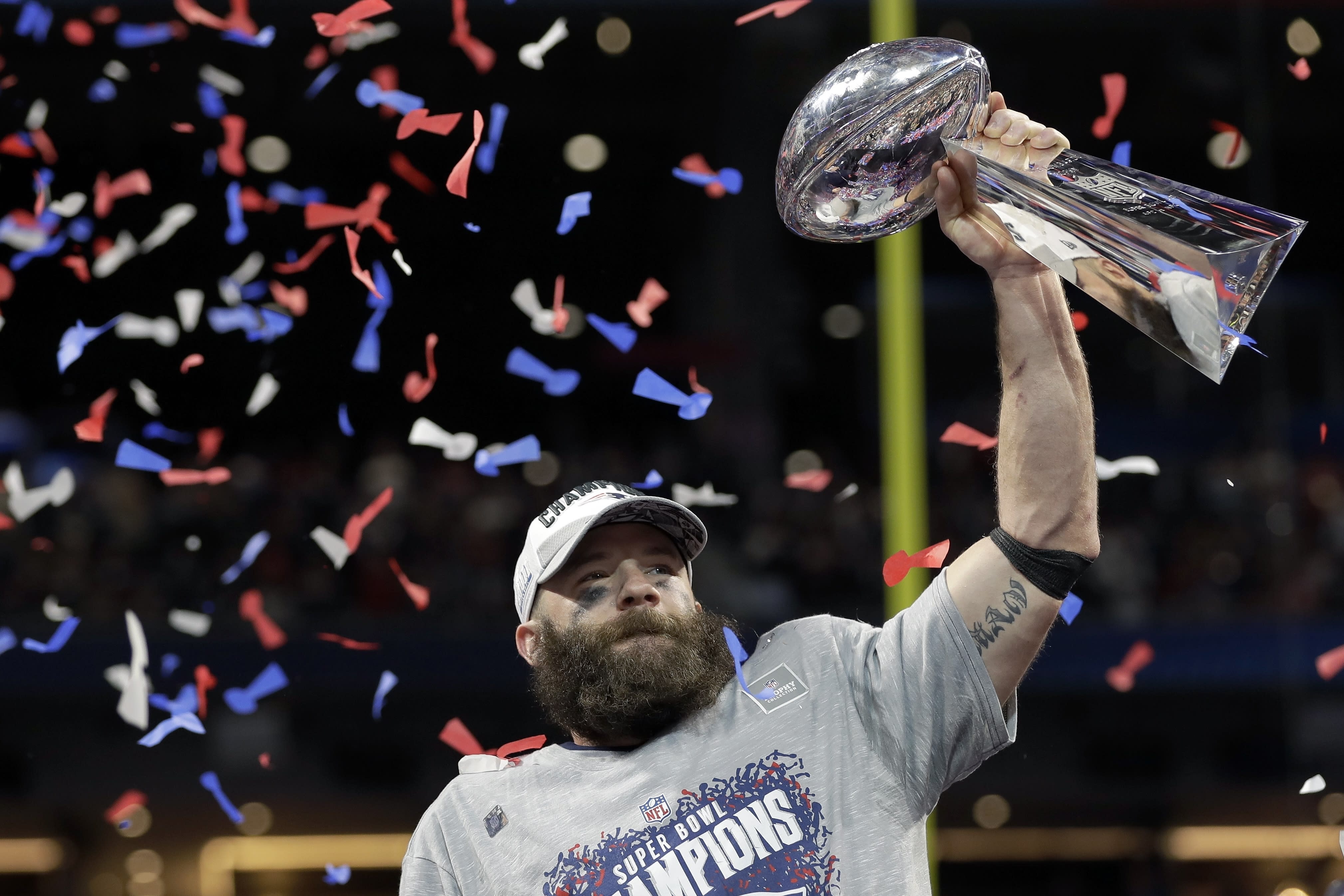 Reliable as ever, Patriots' Edelman wins Super Bowl MVP