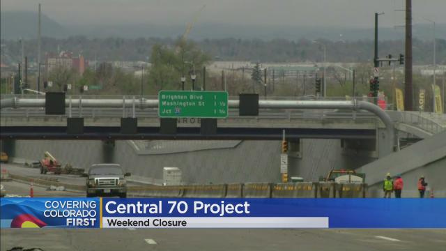 Weekend Closure Of Westbound Interstate 70 From Brighton Boulevard To Interstate 270 Starts Friday