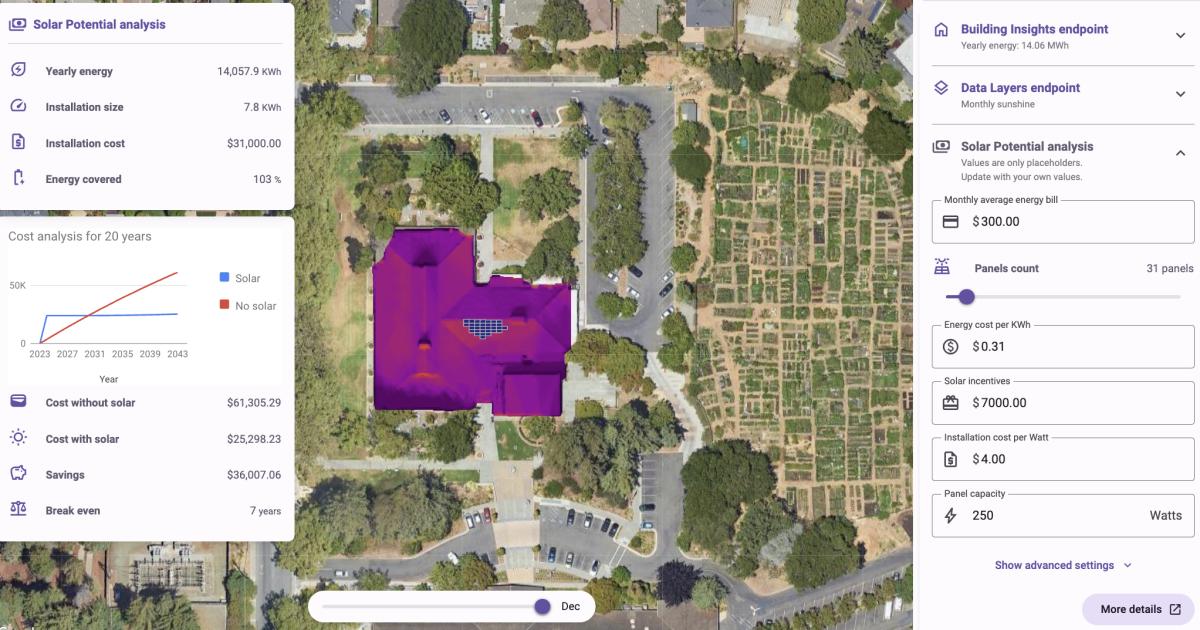 Google’s new sustainability APIs can estimate solar, pollutant and pollen production