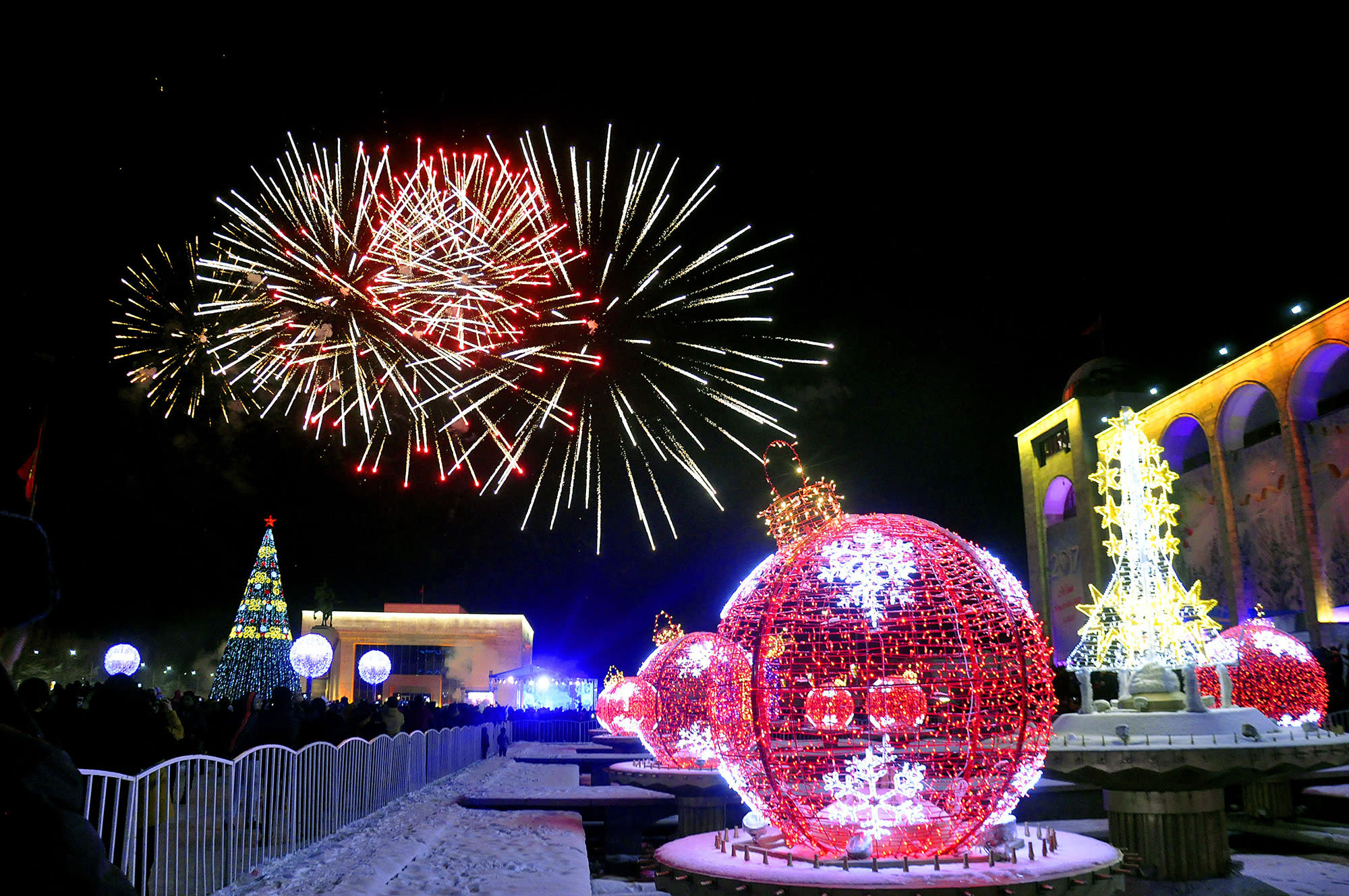 New Year's celebrations around the world