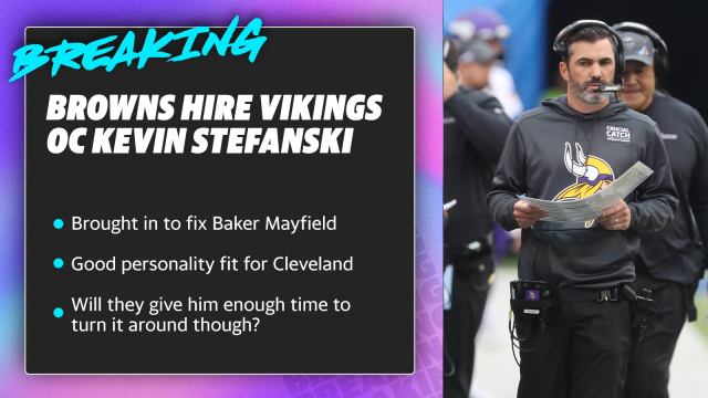 Kevin Stefanski will be a good fit for the Cleveland Browns