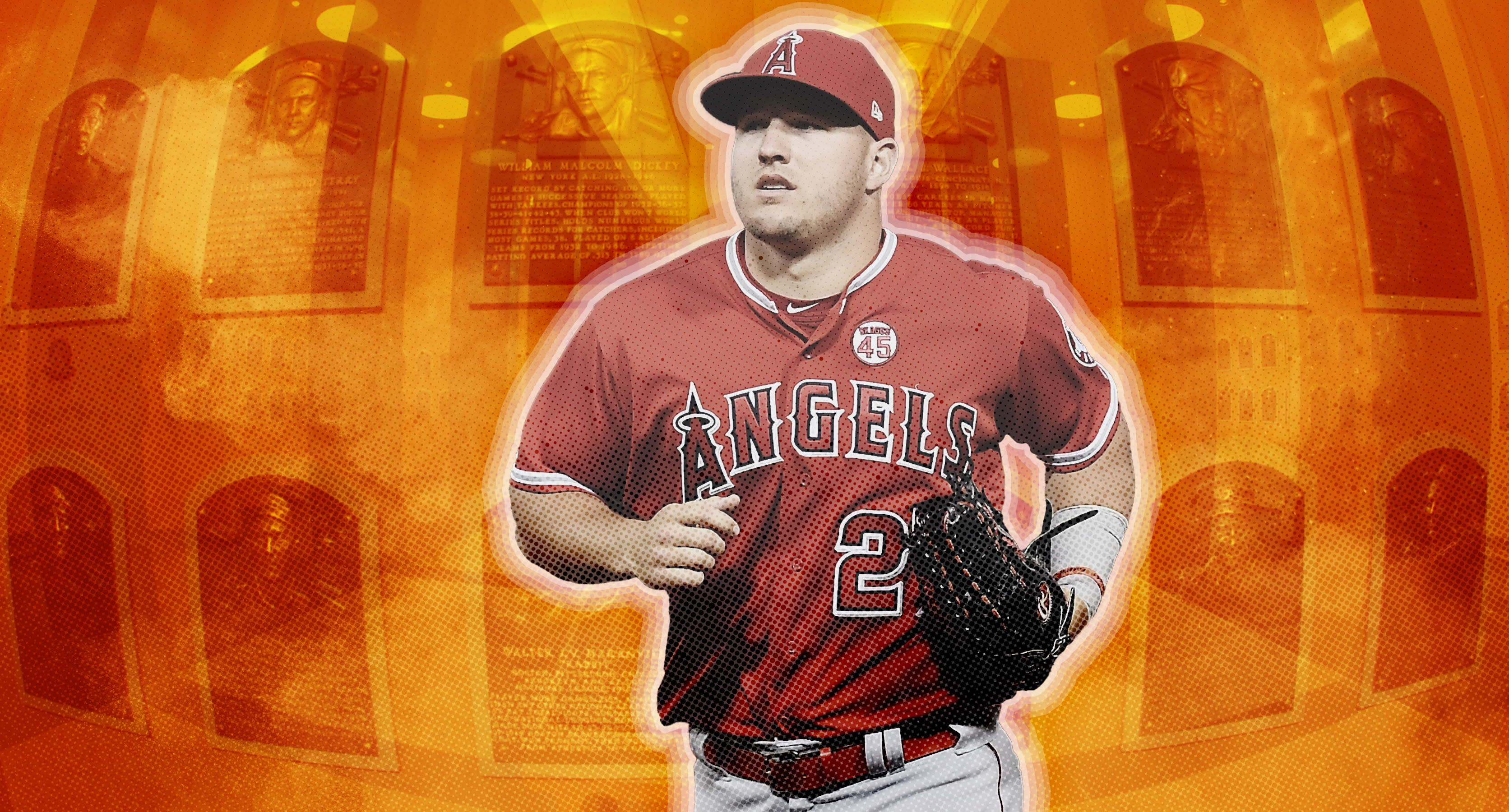 mike trout cooperstown jersey