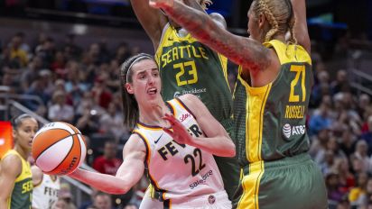 Associated Press - Oh, you thought going to a WNBA basketball game might be an escape from the arguments and polarization that are so common in American life these days?  The white, 22-year-old