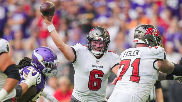 Bucs top Vikings behind Baker Mayfield's 2 touchdowns in first