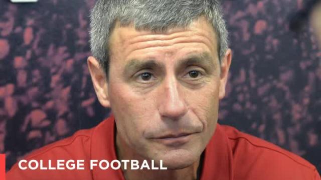 Chris Klenakis, Louisville tight ends coach, was arrested on 4 charges including DUI