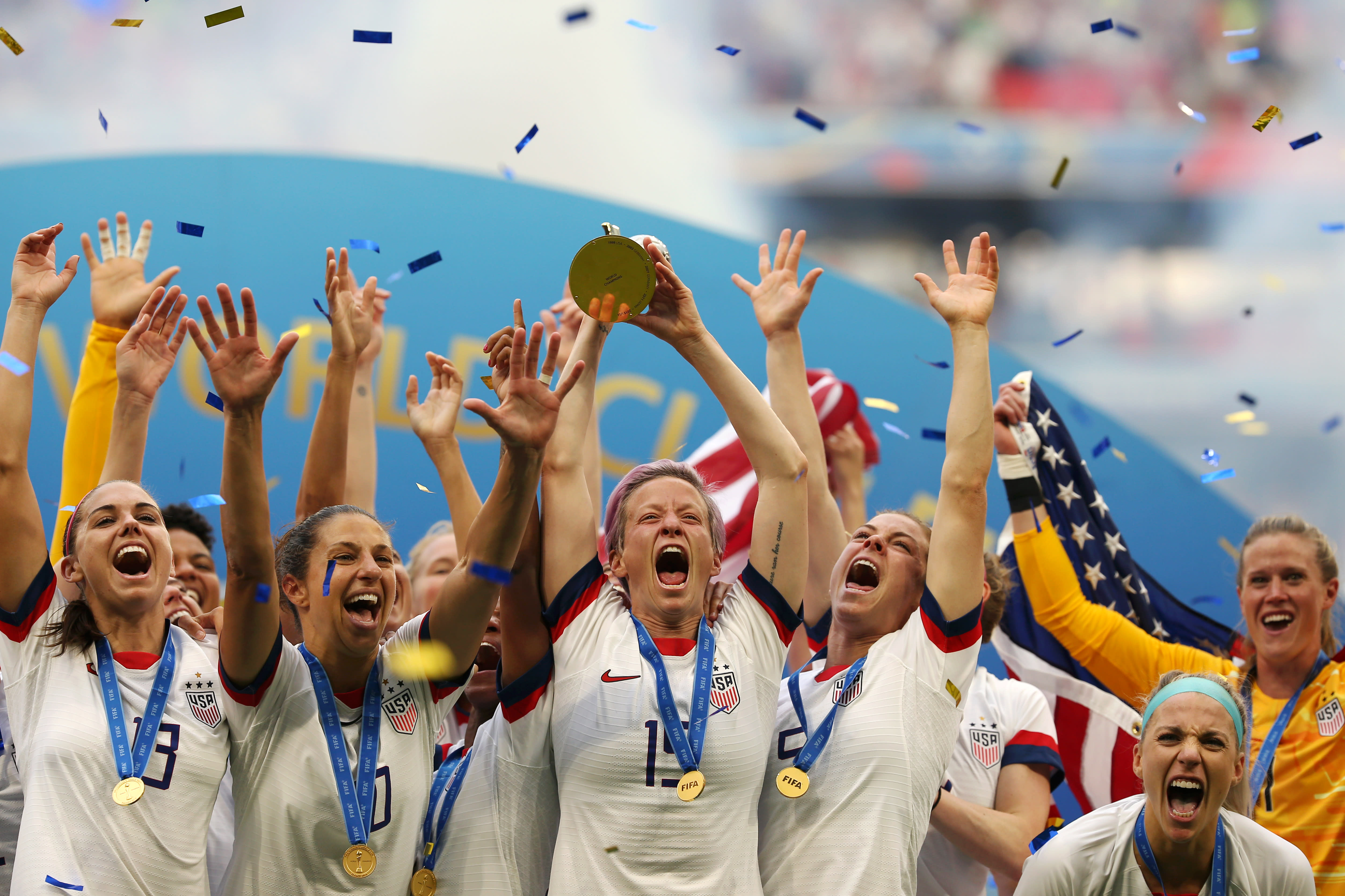 INVENCIBLES. EEUU, un equipo perfecto de mujeres campeón del Mundial de