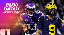 Would J.J. McCarthy at QB boost Justin Jefferson's fantasy value? | Yahoo Fantasy Football Show