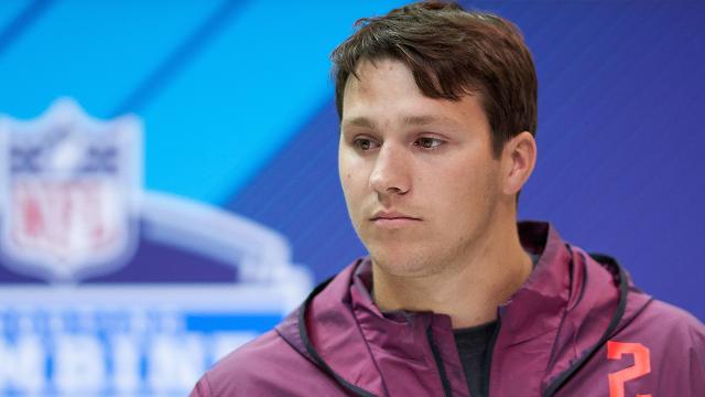 Josh Allen on his NFL future: 'It's not going to be perfect right away'