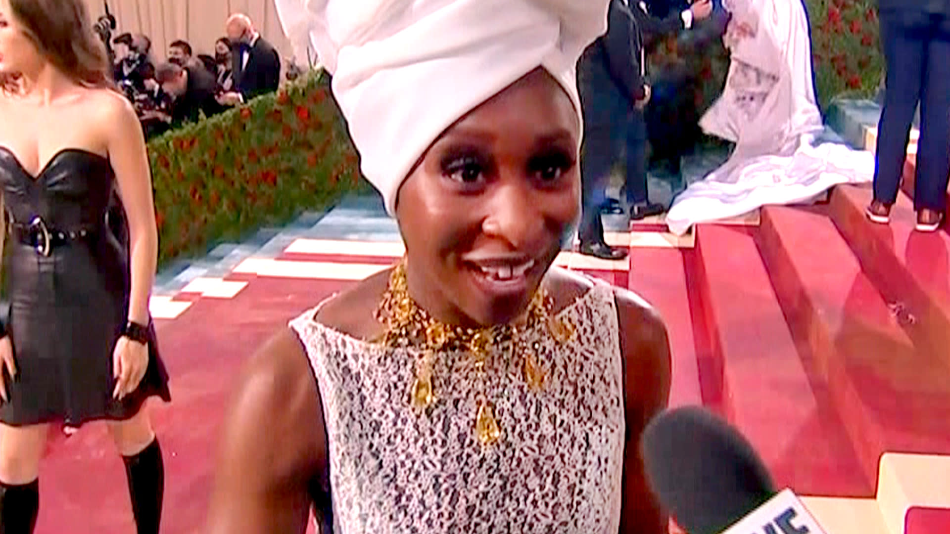 Cynthia Erivo Honors Black Women's Fashion Impact At 2022 Met Gala