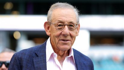 Getty Images - MIAMI GARDENS, FLORIDA - JANUARY 08: Owner Stephen Ross of the Miami Dolphins looks on prior to the game against the New York Jets at Hard Rock Stadium on January 08, 2023 in Miami Gardens, Florida. (Photo by Megan Briggs/Getty Images)