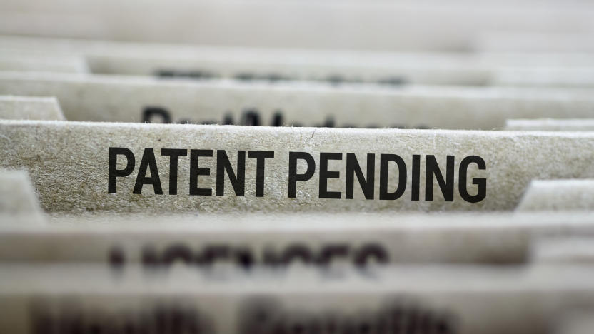 Patent pending files folder