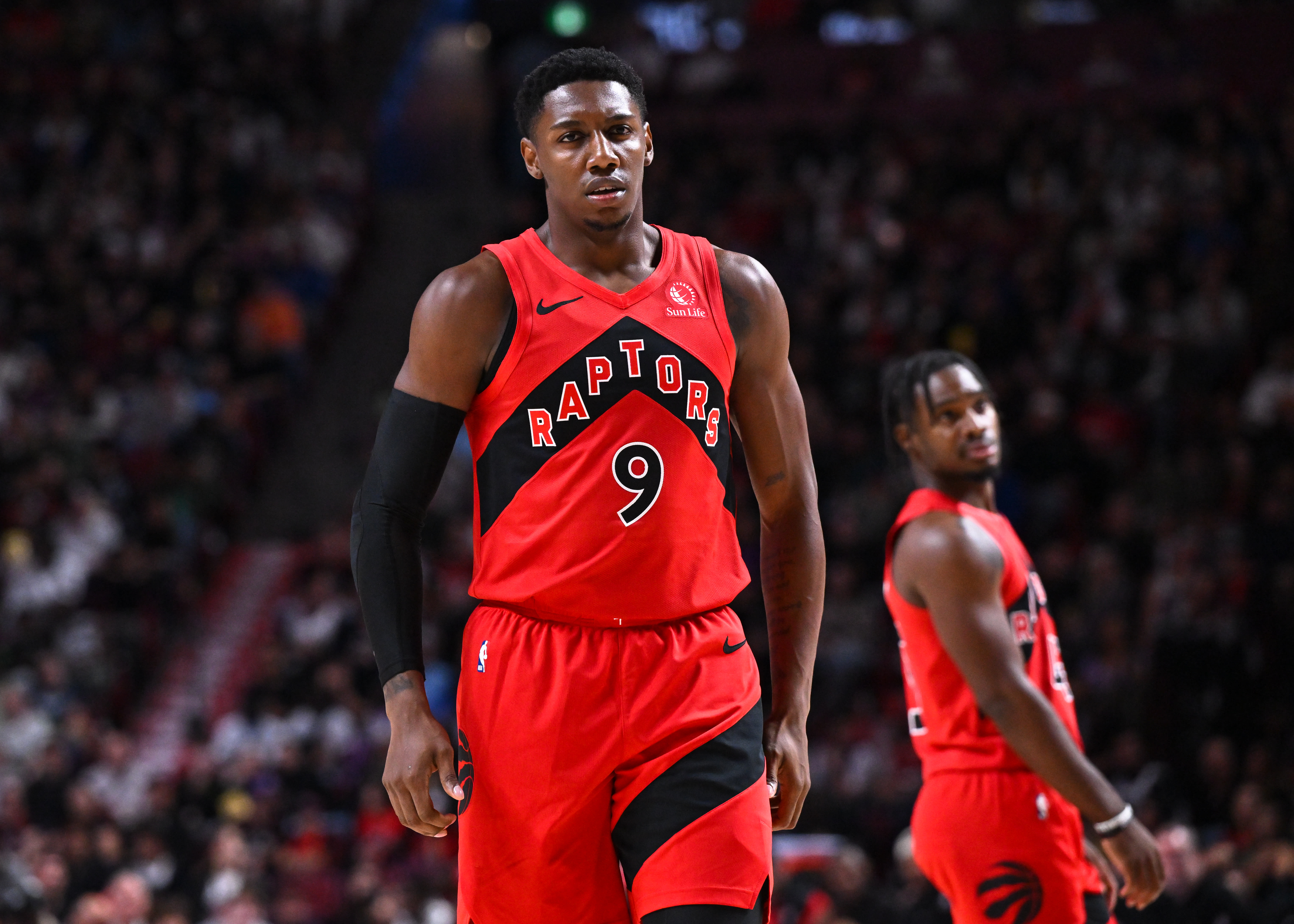 Raptors star RJ Barrett out at least through rest of preseason with sprained AC joint