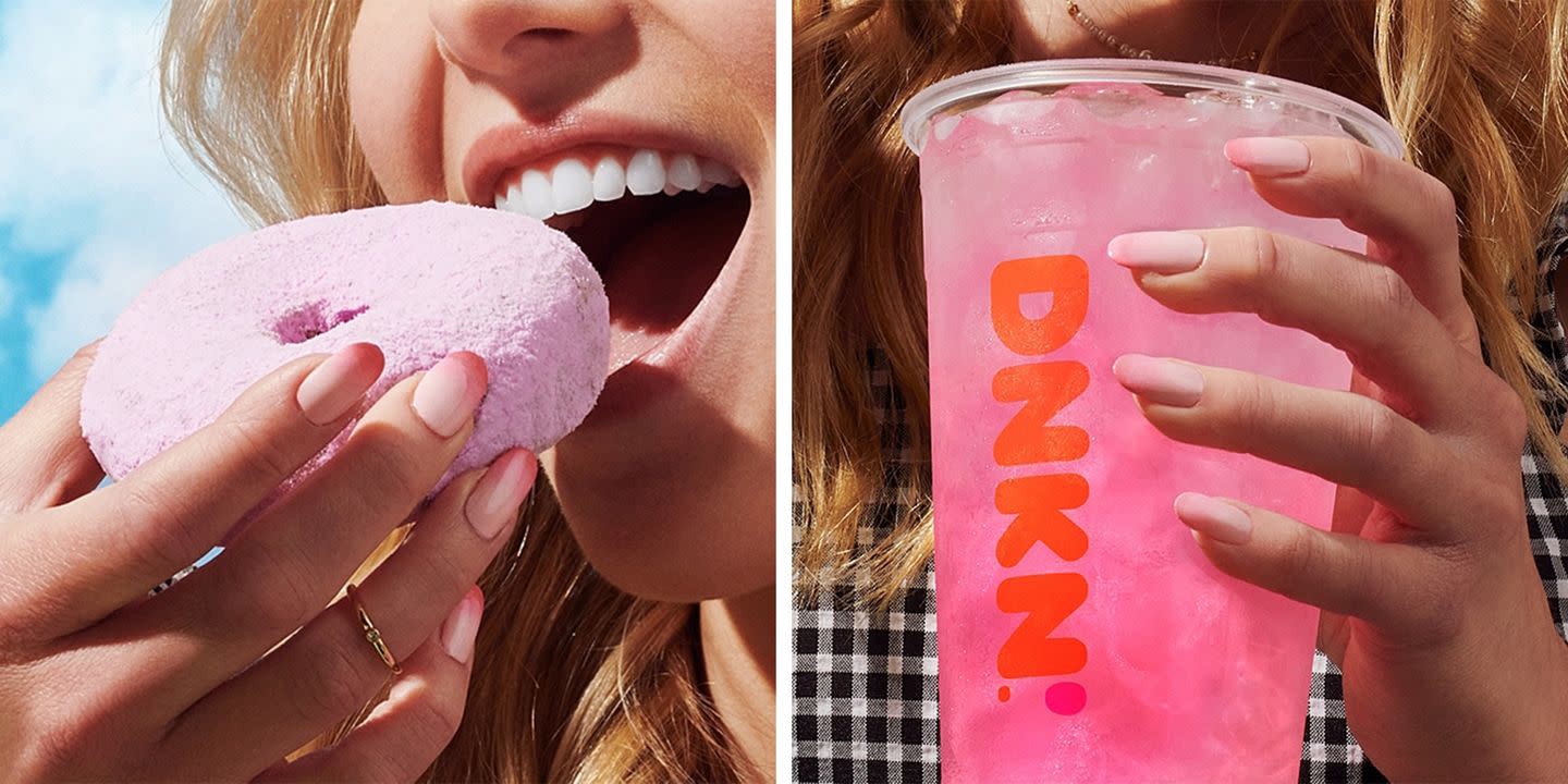 Dunkin’ Has New Lemonade Refreshers and Berry Powdered Donuts to Kick