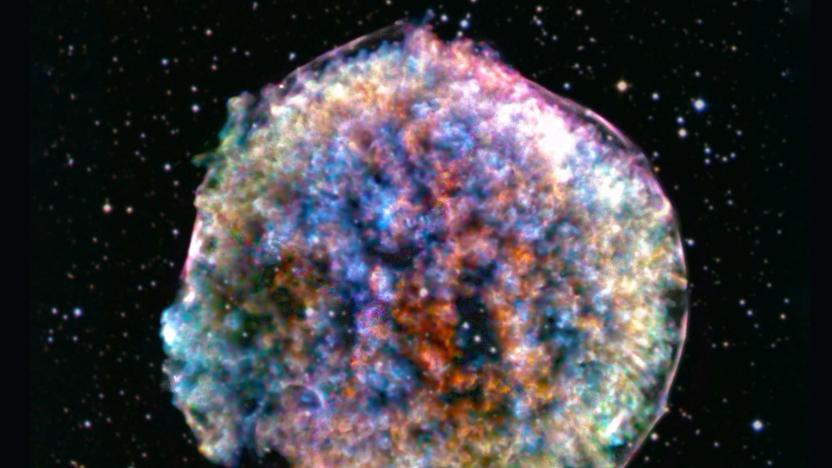 X-ray: NASA/CXC/RIKEN & GSFC/T. Sato et al; Optical: DSS