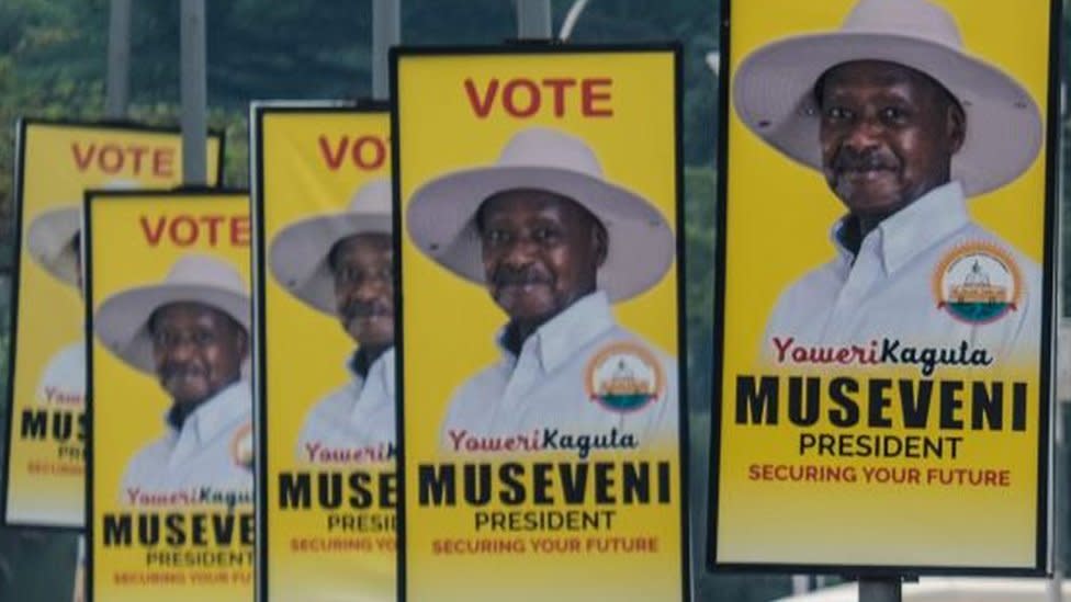 How former rebel Yoweri Museveni remained in power for 35 years