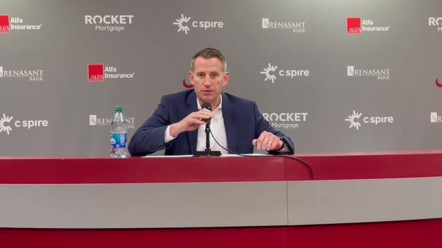 Watch: Nate Oats speaks to reporters after Alabama basketball player Darius Miles was charged with capital murder