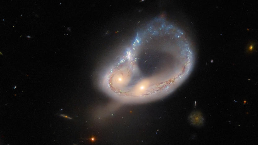 Arp-Madore 417-391 galaxy merger