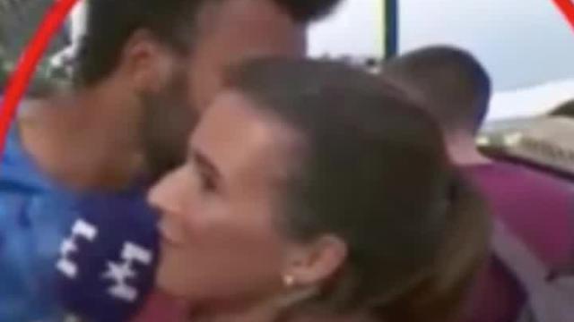 Tennis player banned from French Open after trying to kiss reporter on live TV