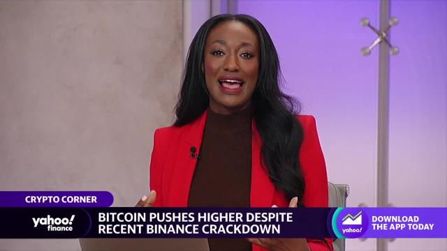 Bitcoin pushes higher despite the CFTC’s crackdown on Binance