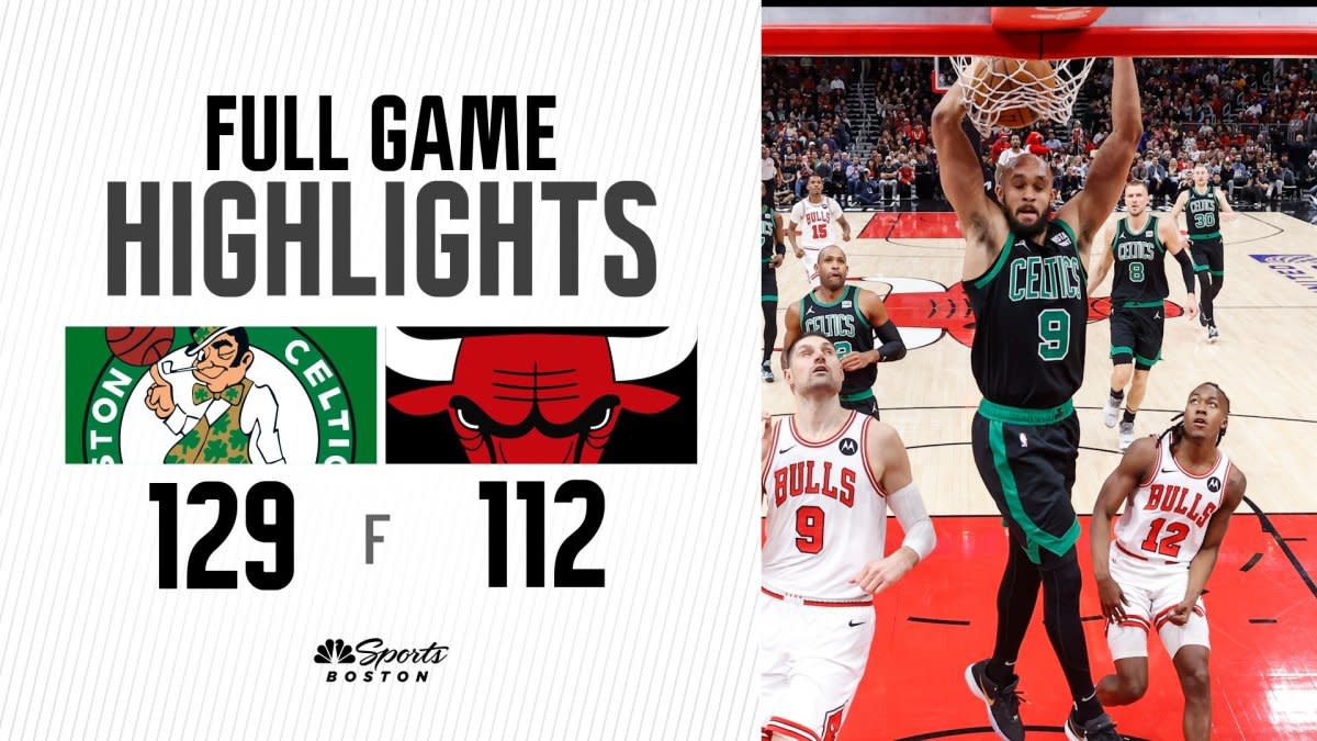 Celtics beat Bulls 129-112 for season-high 7th straight win