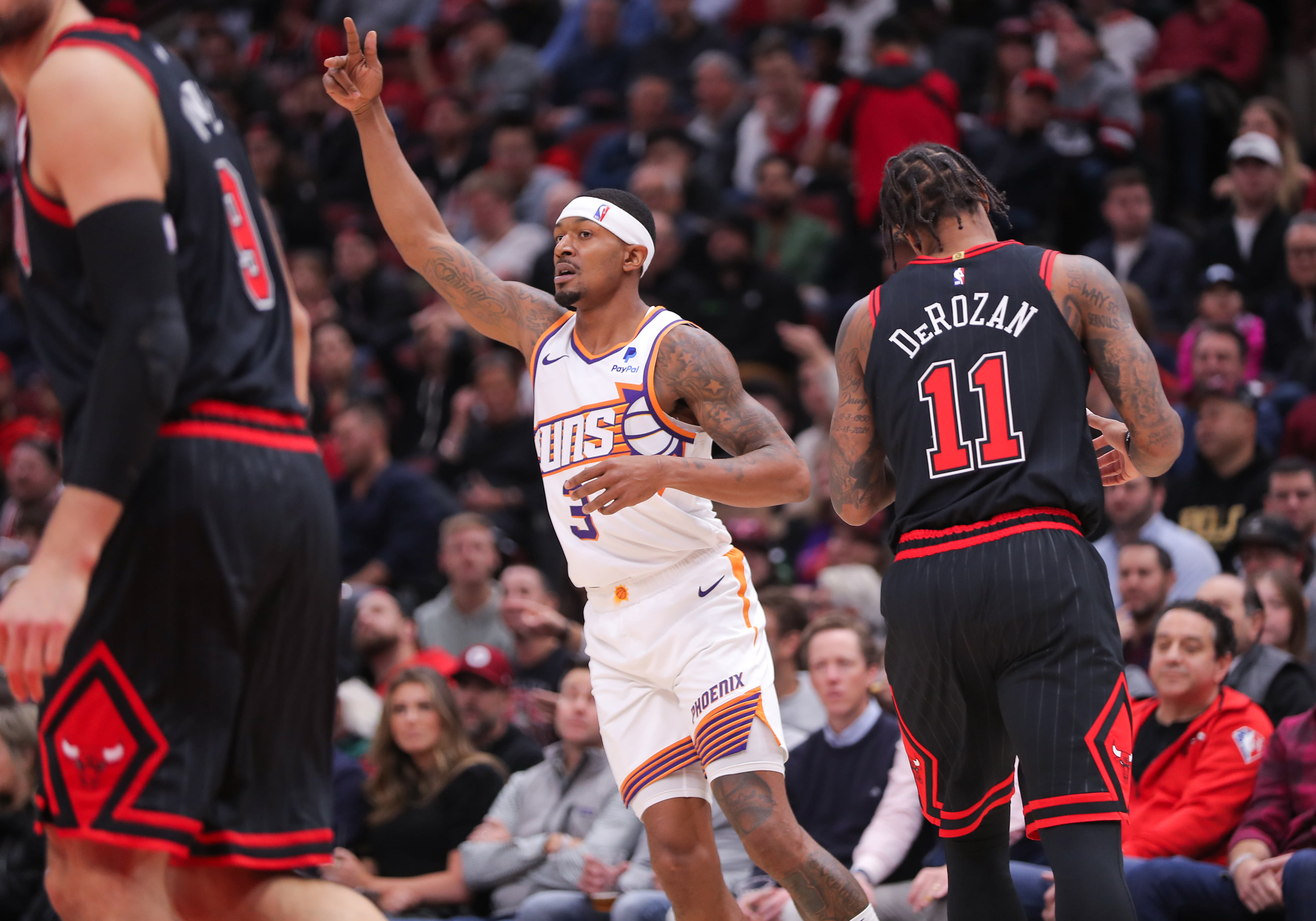 10 Observations: Bulls fall short despite valiant effort against Phoenix Suns