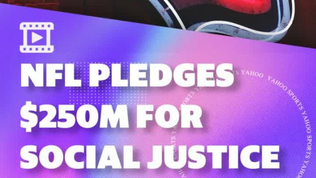 NFL pledges $250 million for social justice causes