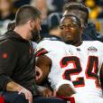 Browns RB Nick Chubb's MRI reveals less severe knee injury than