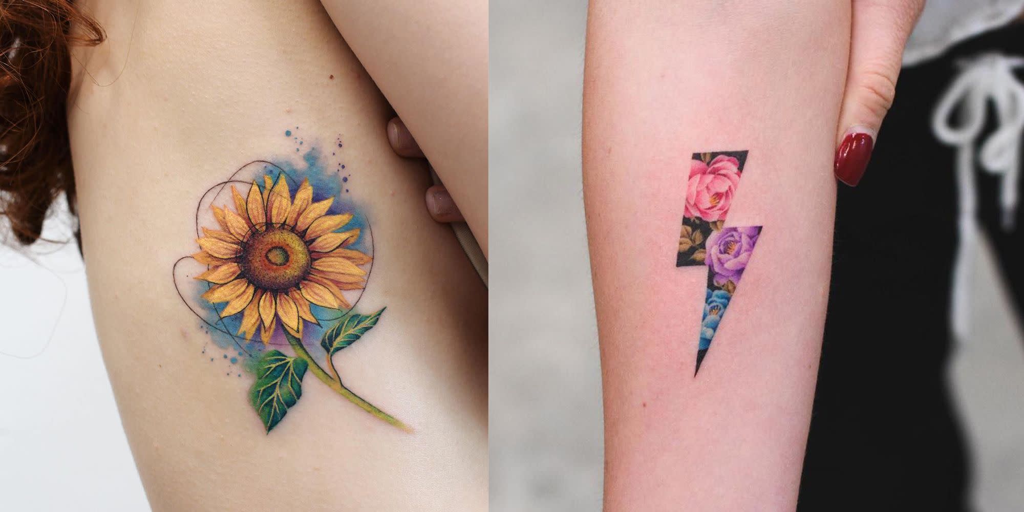 These Are the Prettiest Watercolor Tattoos We’ve Ever Seen