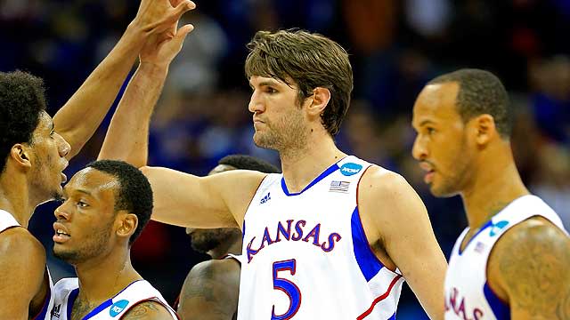 Jeff Withey keys Kansas win