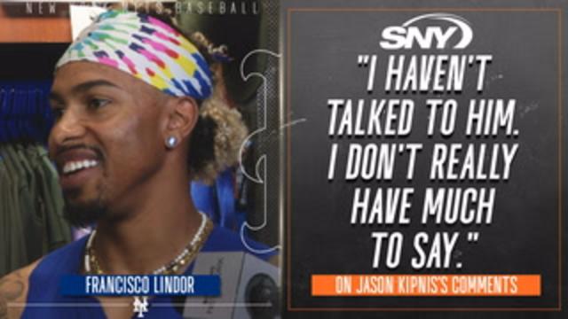 Francisco Lindor responds to Jason Kipnis saying Mets lack leadership