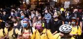 Protesters in Portland, Ore. (AP)