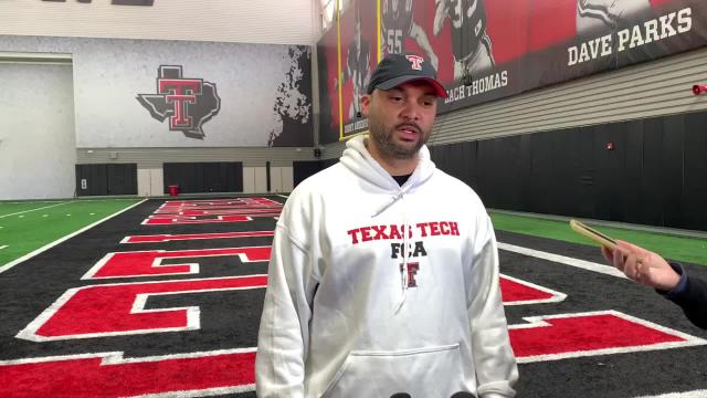Texas Tech assistant Justin Johnson explains his decision to join the Red Raider football program
