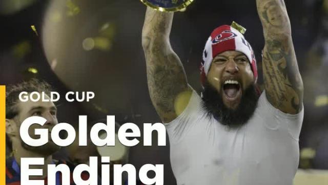 USMNT lifts Gold Cup after late victory over Jamaica