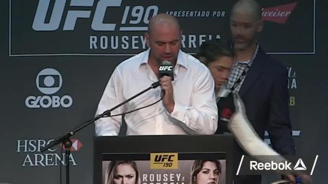 UFC 190: Post-fight Press Conference Highlights