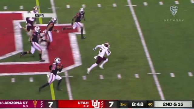 Highlights: Utah football scores 28 unanswered 2nd half points to take down No. 18 Arizona State, 35-21