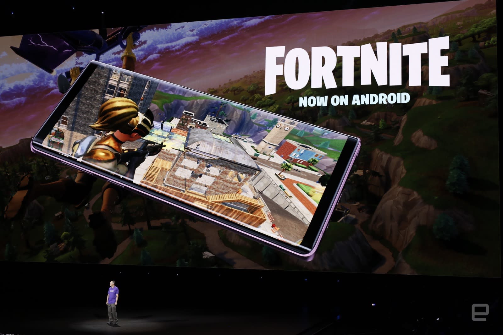 速報 フォートナイト Androidスマホ版はgalaxy先行で配信開始 Galaxy Note9予約で1万5000v Bucks Engadget 日本版