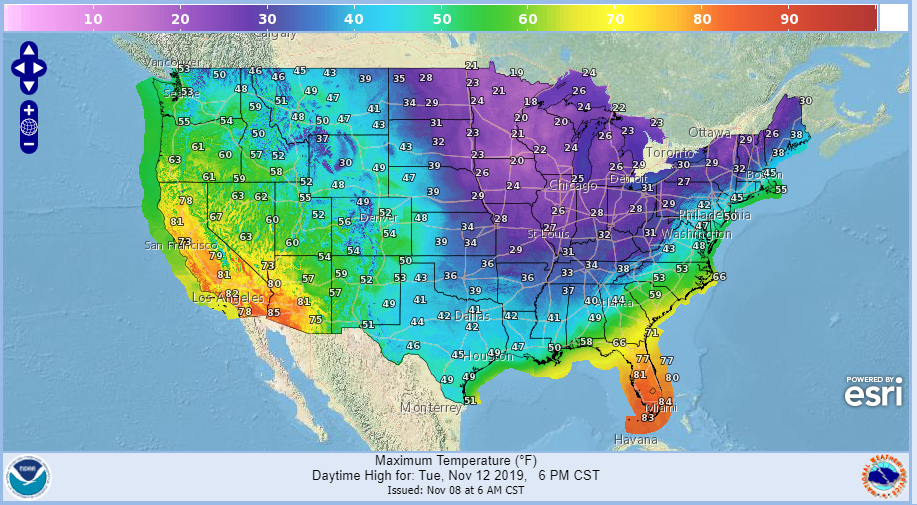 RecordBreaking Cold Temperatures Will Hit Most of the Country Next Week