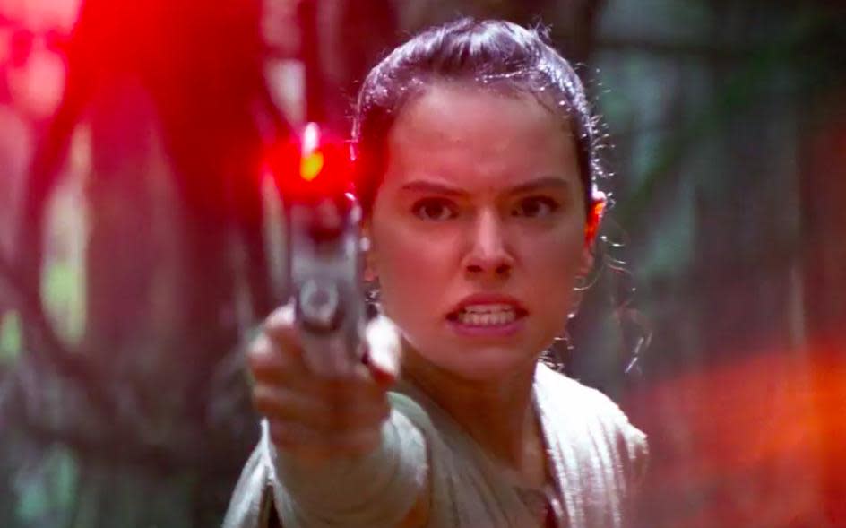 New Star Wars The Force Awakens Teaser Finds Rey Blasting Baddies