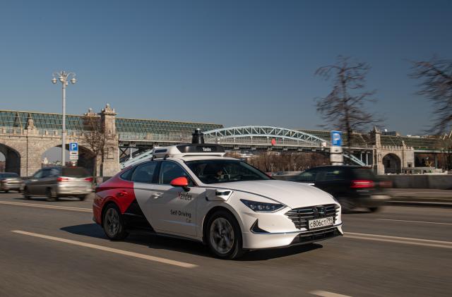 Yandex Hyundai self-driving car