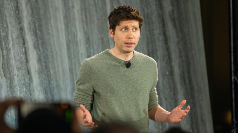 REDMOND, WA. - FEBRUARY 7: Sam Altman, CEO of ChatGPT's parent company OpenAI, speaks to members of the media during Microsofts announcement of a new, AI-powered Bing search at the companys headquarters in Redmond, Wash., on Tuesday, Feb. 7, 2023. The new version of Bing is designed to allow users to type queries in conversational language and receive both traditional search results as well as answers to questions on the same page. (Photo by Jovelle Tamayo/ forThe Washington Post via Getty Images)