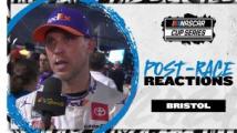 Denny Hamlin moves on in playoffs after strong Bristol performance