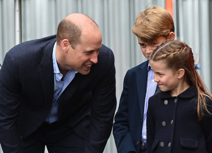 Prince William posts surprising video message with Princess Charlotte – dressed as mum Kate Middleton