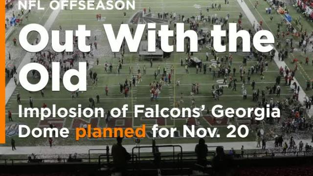 Implosion of Falcons' Georgia Dome planned for Nov. 20