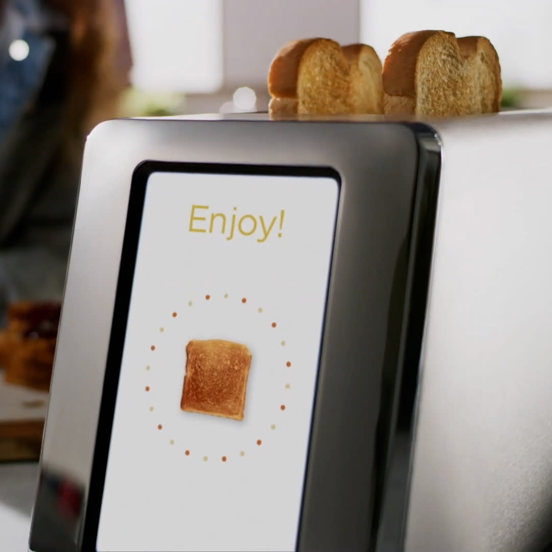 This smart toaster comes with a touch screen — and it's $100 off