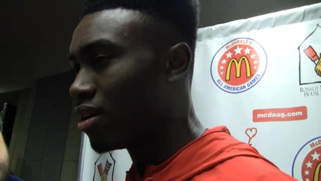 Jaylen Brown talks about Kansas visit, recruiting