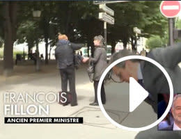 Francois Fillon Evite De Peu Une Chute Dans Le Grand Journal