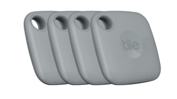 A four-pack of Tile Mate Bluetooth trackers is on sale for only $38