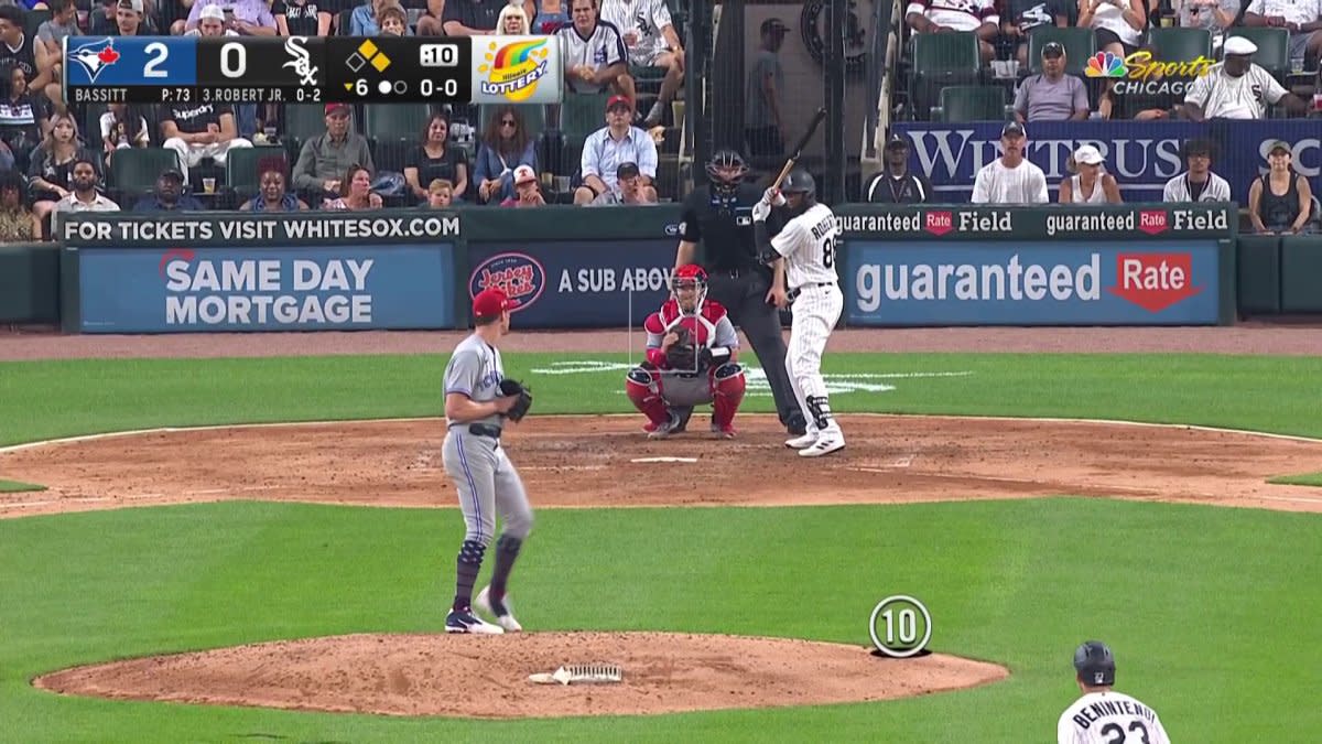 White Sox take 4-3 lead vs. Cubs with massive Luis Robert Jr. home run –  NBC Sports Chicago